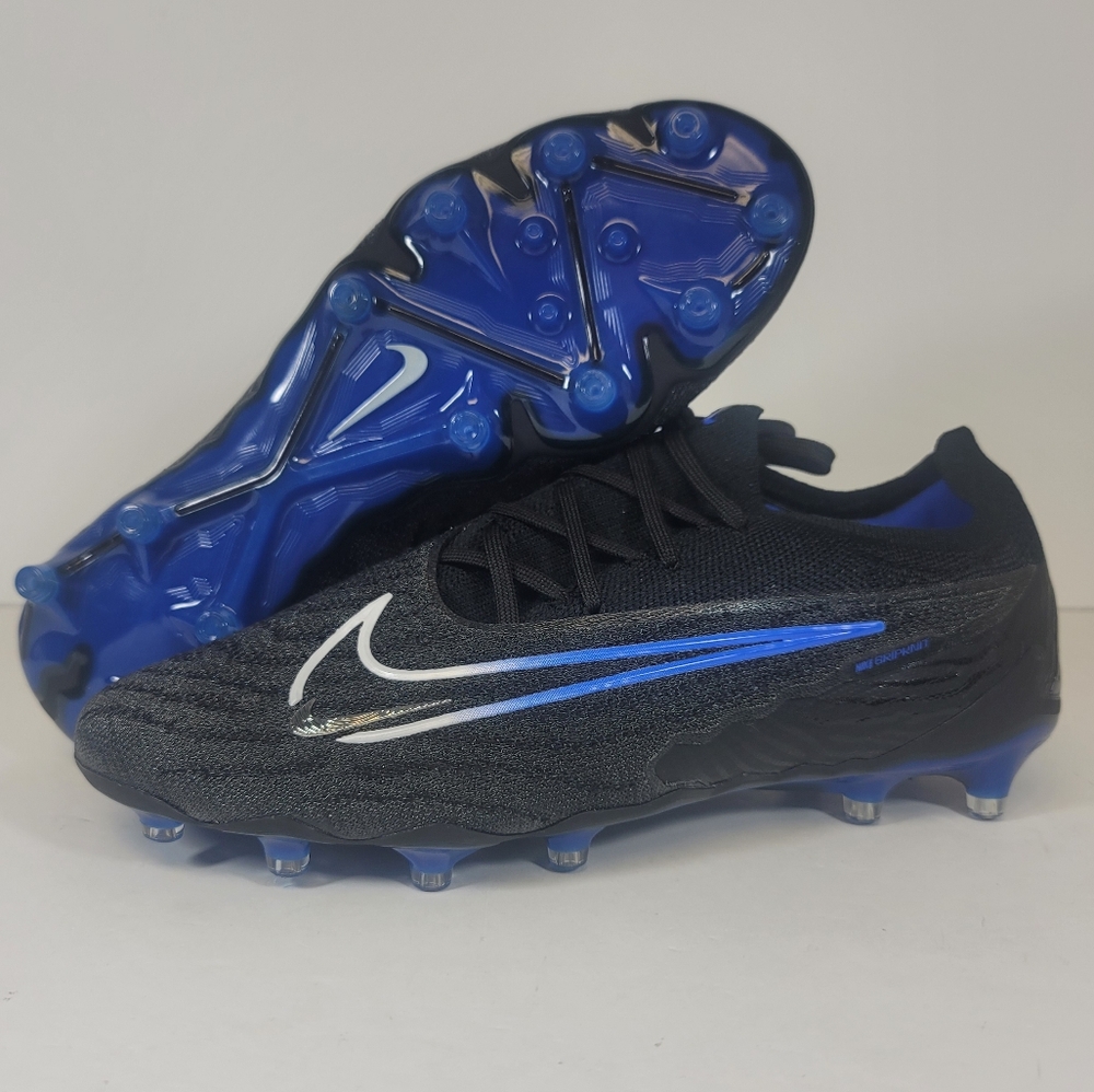 Nike Mens Size 5 Phantom GX Elite AG-Pro Black Chrome Soccer Cleats DD9441 040